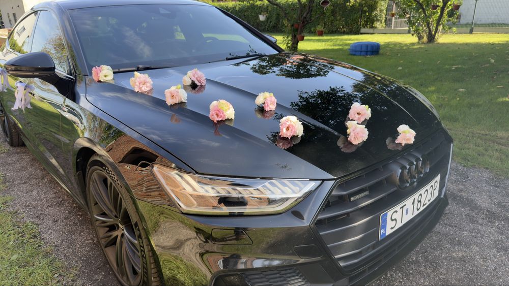 Audi A7 do ślubu z kierowcą | Auto na wesele | Śląsk