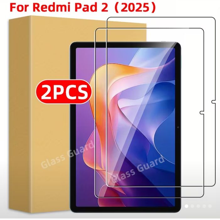 Захисне скло для Xiaomi redmi pad 2,  комплект 2 шт