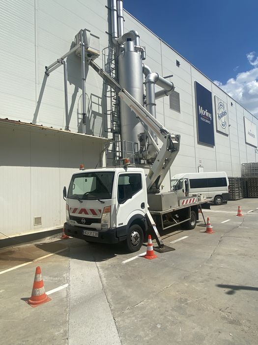 Podnośnik koszowy na busie wynajem