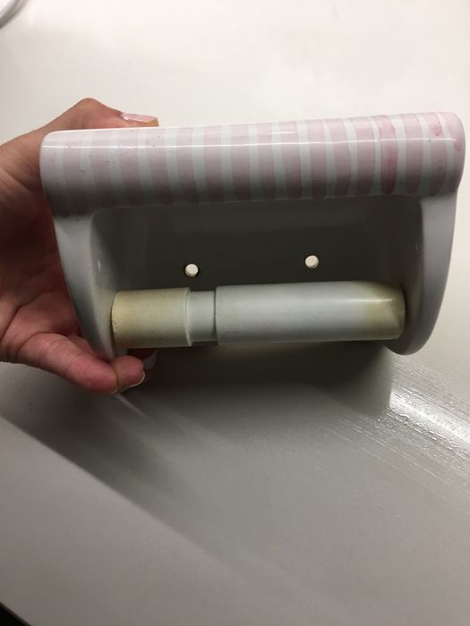 Suporte rolo papel higiénico