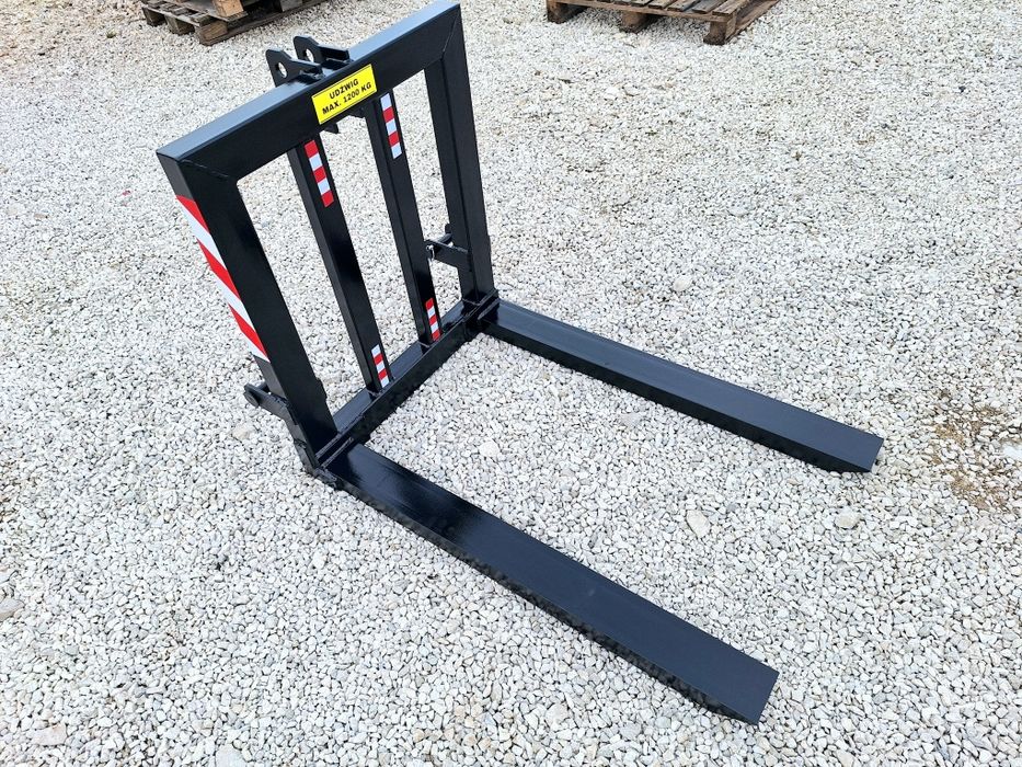 Mocne Widły do palet, paleciak na tylni tuz do ciągnika,  widlak na ty