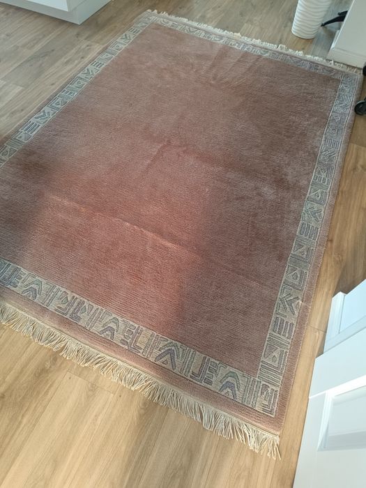 Piekny dywan wełniany ręcznie tkany Nepal 173 × 245 cm