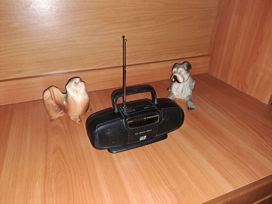 Fajne Przenośne mini radyjko DS MAX FM -sprawne 100 %