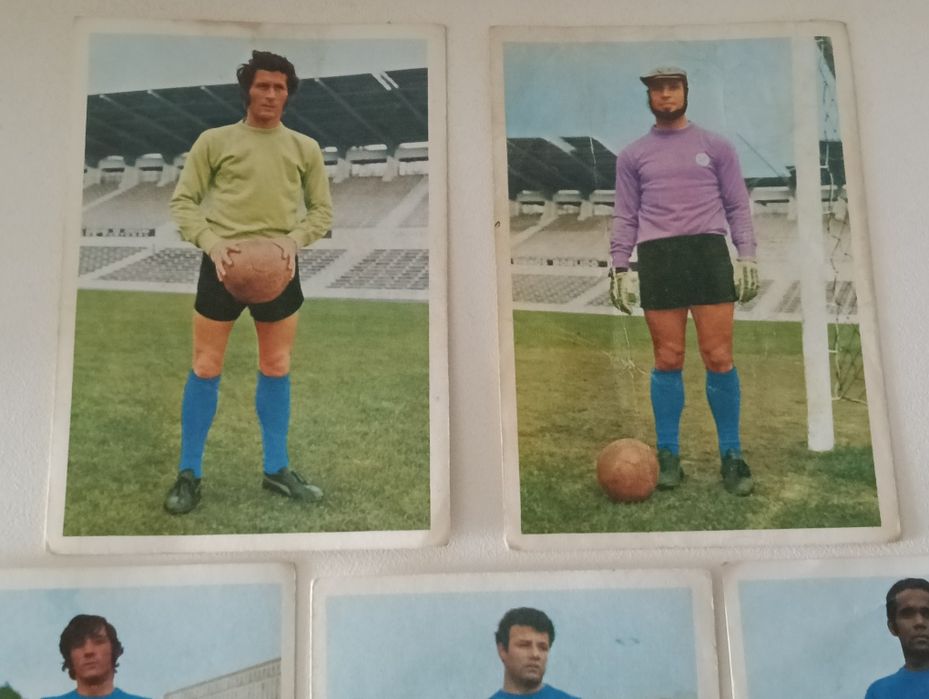 Cromos antigos  C.F. Belenenses, época 1970/71