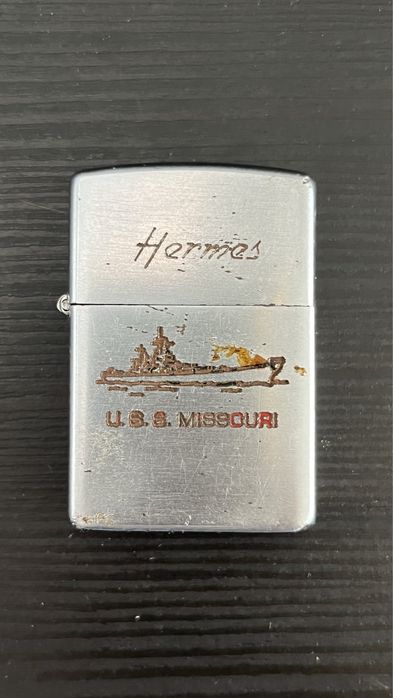 RARO_isqueiro zippo USS Missouri