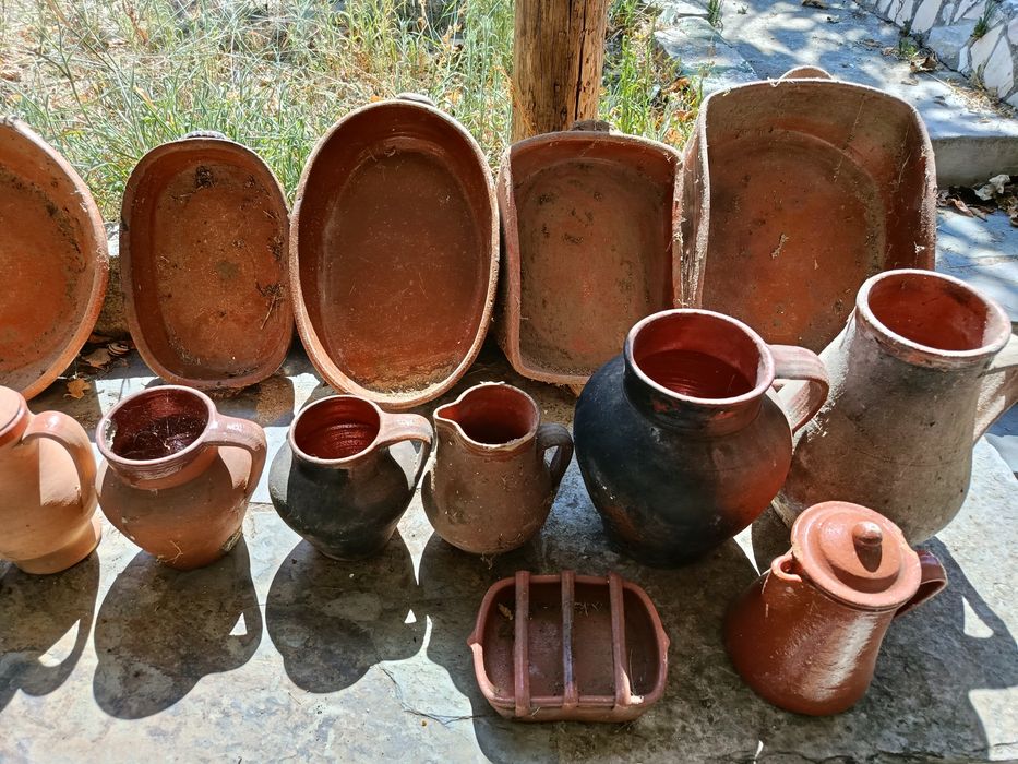 Lote de peças de barro alentejano