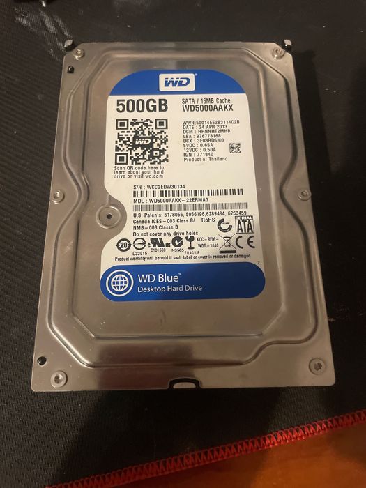 WD 500GB идеал для игор