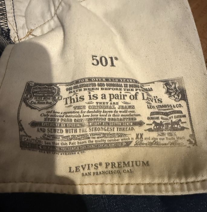 Джинсы levis 501 original w32 |34