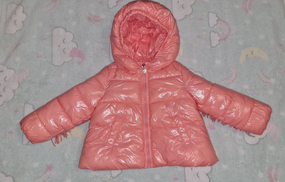 Куртка дитяча для дівчинки з бахромою Original marines 18-24р