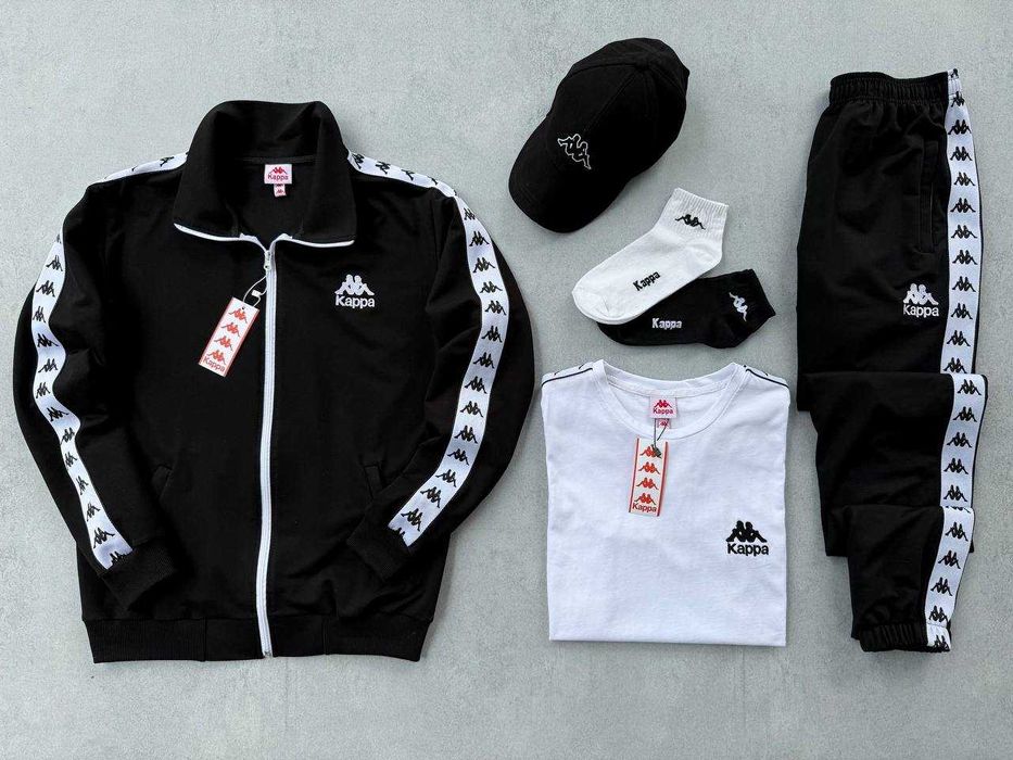 Чоловічий спортивний костюм Kappa (комплект з бейсболкою)