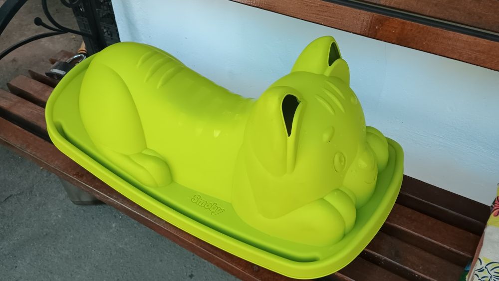 Качели Smoby Toys Life Котенок 78х38х35 см 12 мес+ Зеленая
