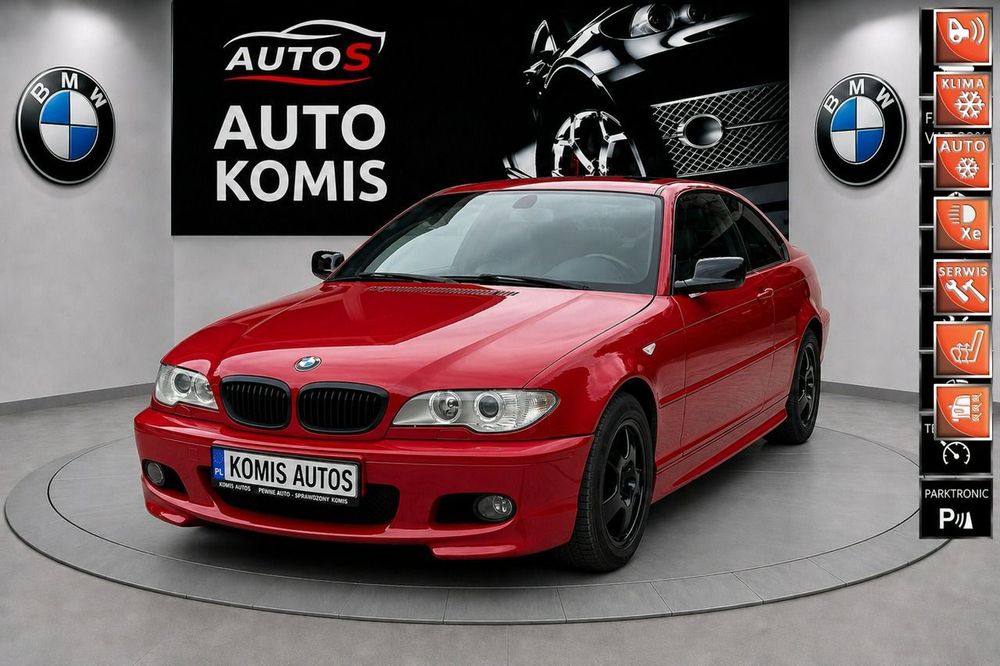 BMW Seria 3 BMW e46 320CI 170KM Lift Pełen Oryginalny M-Pakiet MegaWersja Opłacona