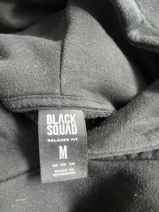 Bluza z kapturem Black Squad M