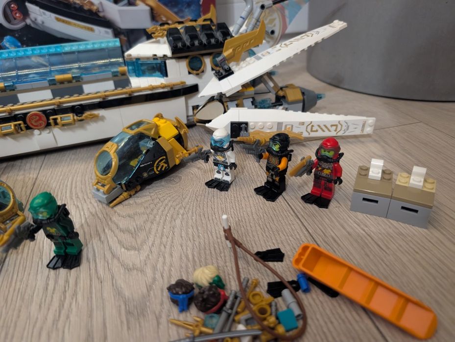 Zestaw klocków ninjago LEGO 71756. Podwodna perła. Hydro Bounty