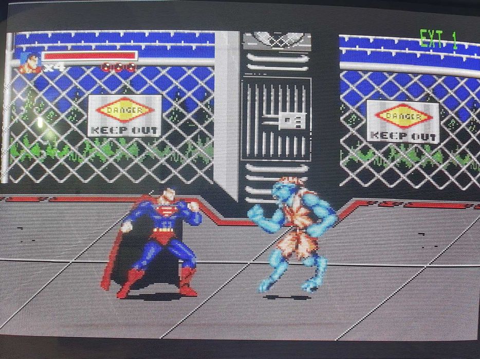 Death and return of Superman Mega Drive