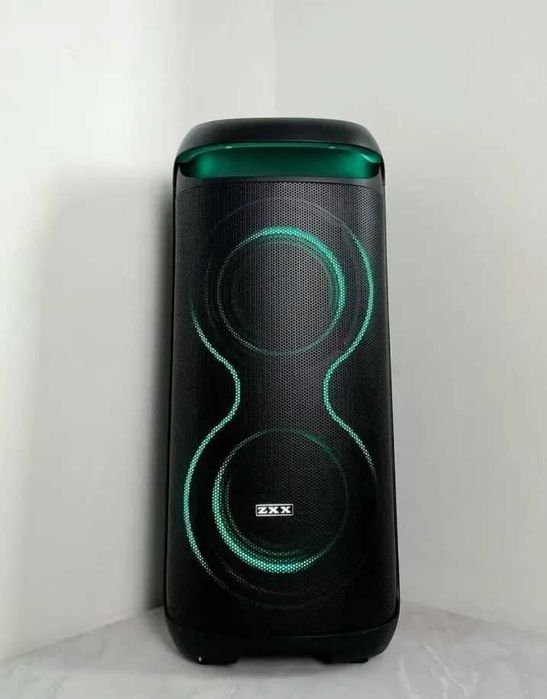 Акустическая колонка Bluetooth портативная с микрофоном караоке / Блютуз колонка ZXX-55 акустична портативна бездротова з мікрофоном