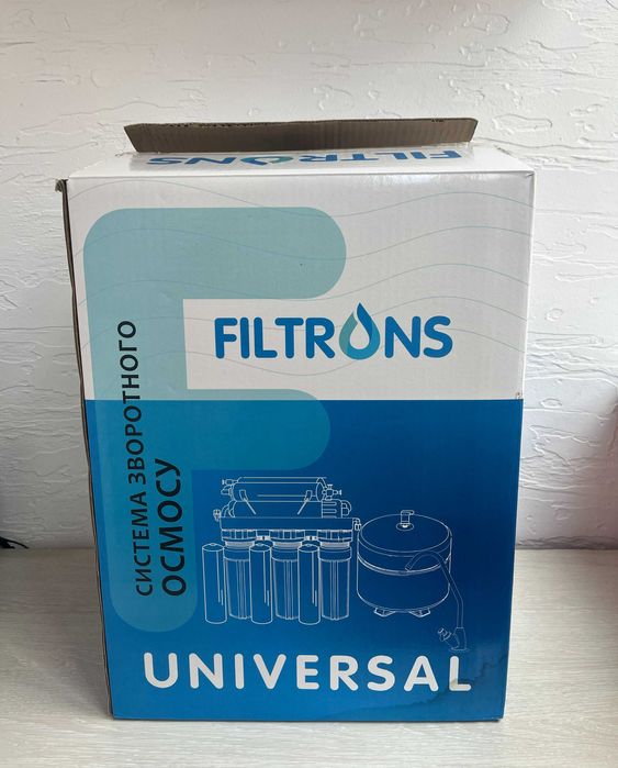 Фильтр для воды обратный осмос 5 ступеней очистки мембрана 75 галонов