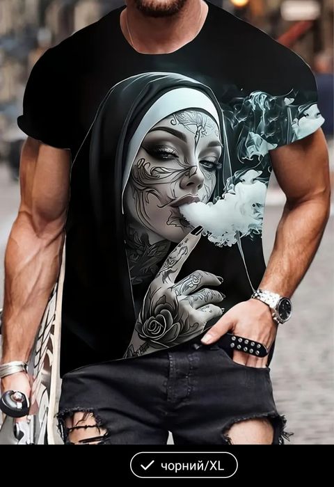 Чоловічи футболки з поліестеру розмір M /L/XL