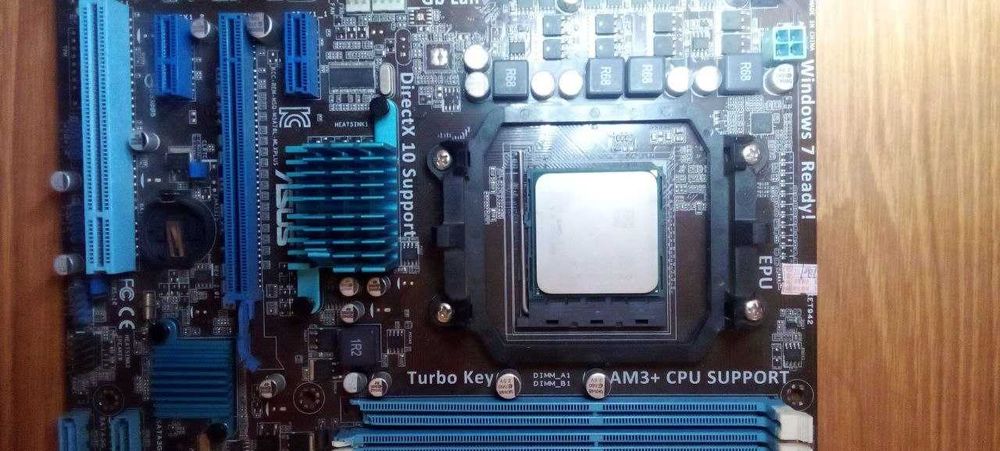 Материнская плата Asus M5A78L-M LX Plus (AM3+) на запчасти / под ремонт. Без торга