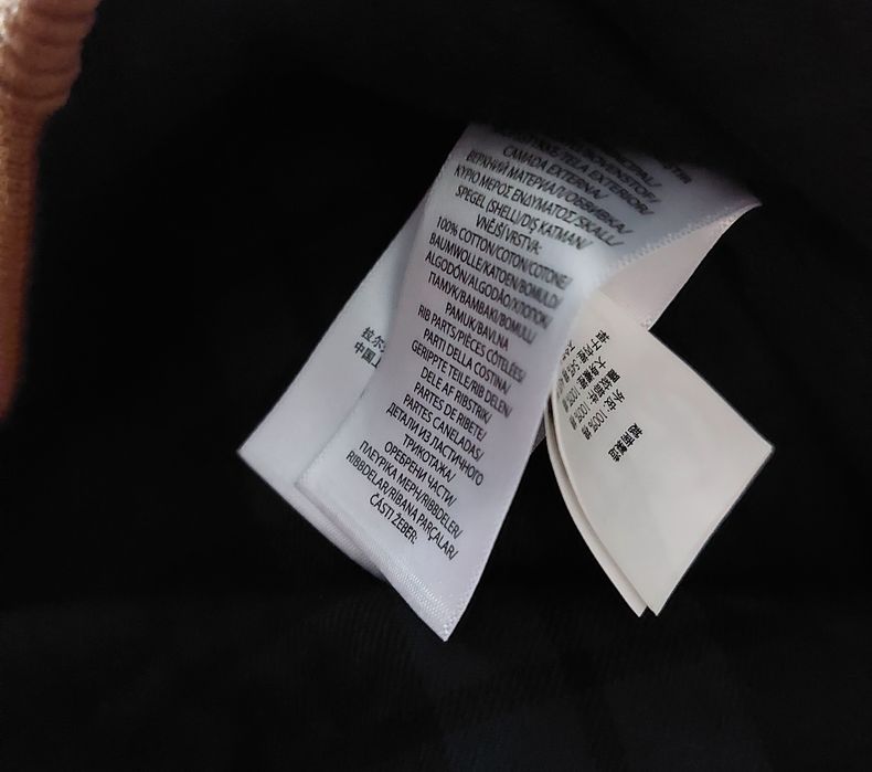 Ralph lauren nowa kurtka sztruksowa bomber lekka męska r. XL