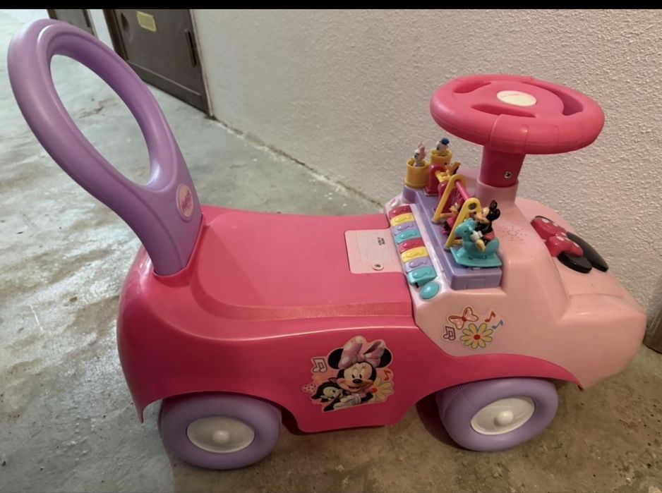 Carrinho minnie e amigos bebe