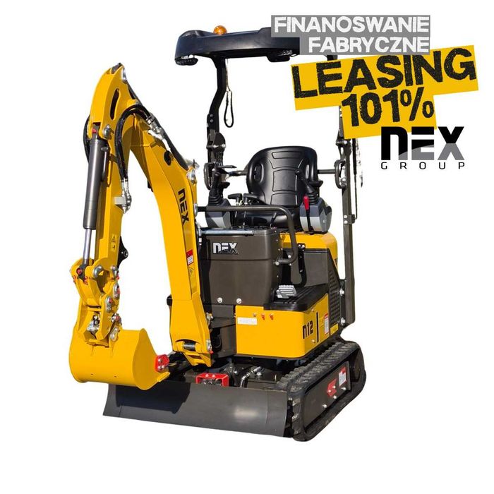 Leasing Fabryczny 101% Nowa NEX N12 Full silnik YANMAR 3 sekcyjna pompa SHIMADZU