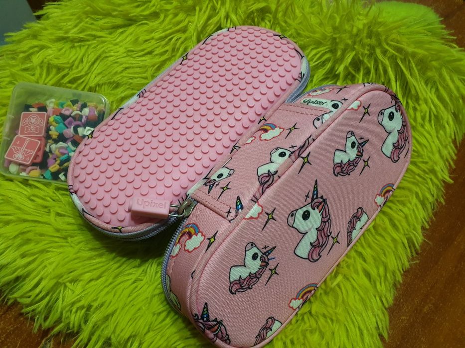 Пенал Upixel Розовый с единорогами