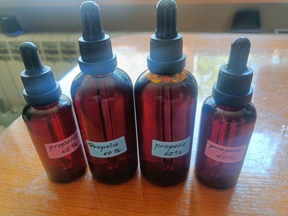 Propolis, Kit pszczeli 50 ml 60 % alk. Żetelny!