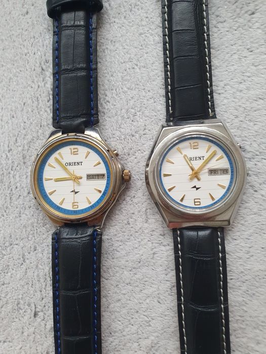 Zegarki Orient AUTOMATIC  komplet vintage  lata 80 te