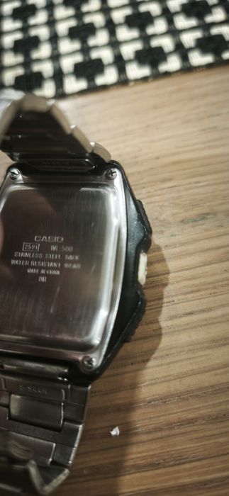 CASIO W-S600 Tough Solar – zegarek cyfrowy na bransolecie. Vintage.