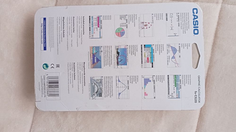 Calculadora grafica nova fx-CG20