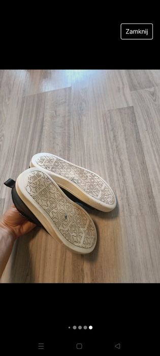 Buty za kostkę błyszczące