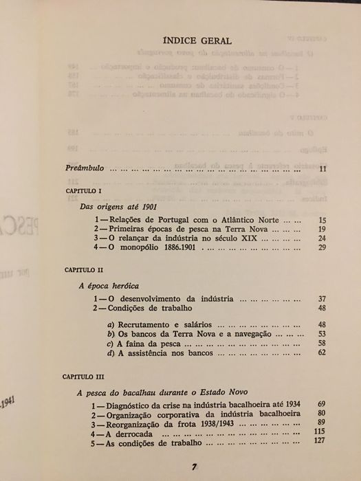 Pescarias nos Mares dos Açores/ Pesca do Bacalhau/ Política das Pescas