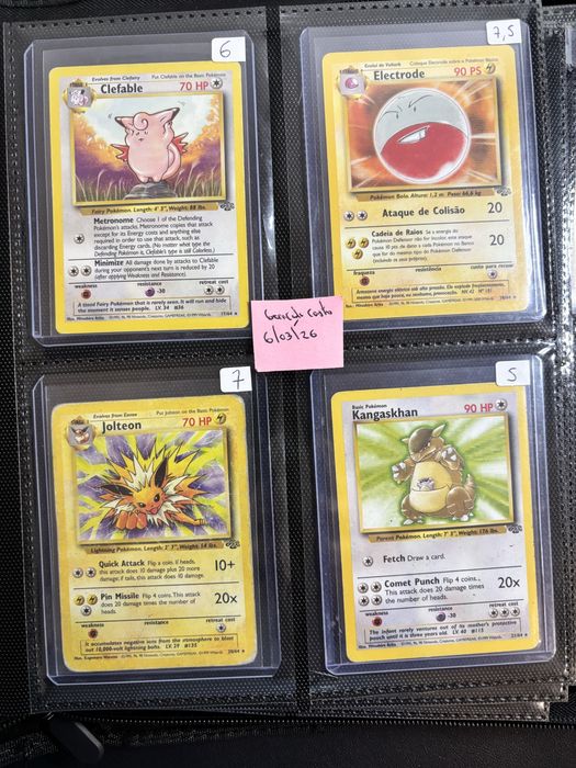 Cartas Pokemon Jungle