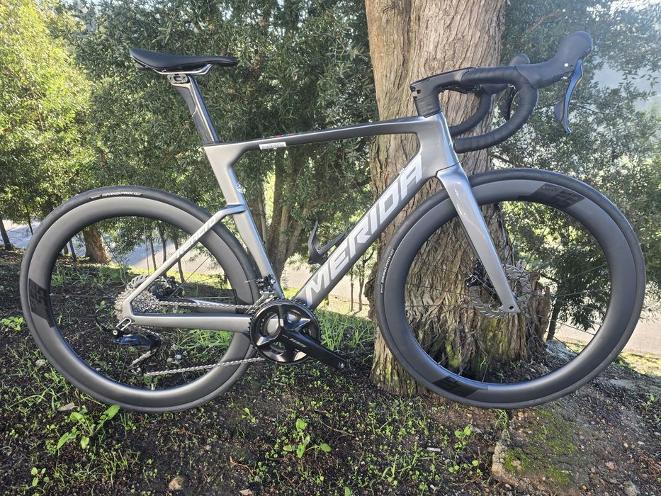 Merida reacto 12x2v rodas carbono