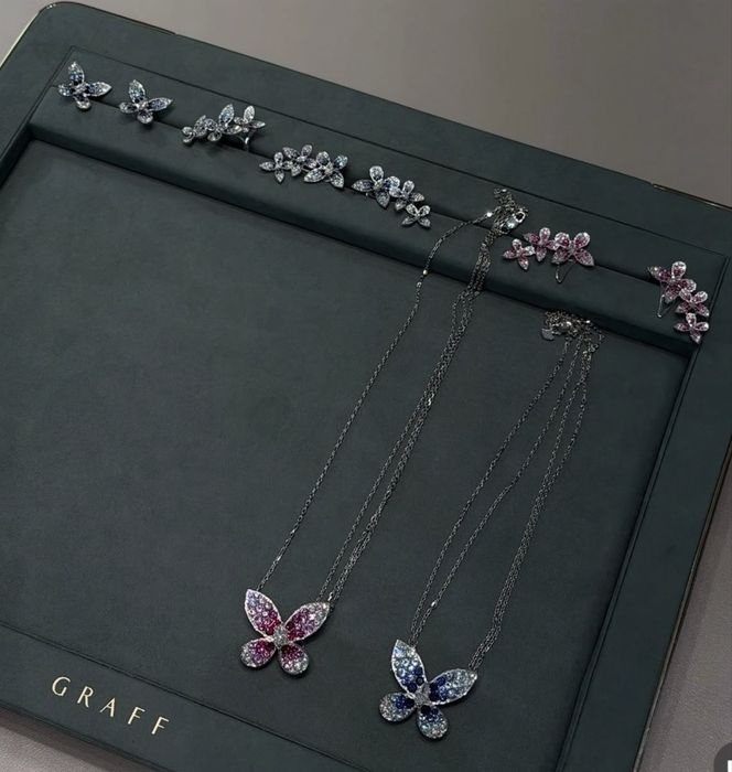 Сережки подвеска Graff