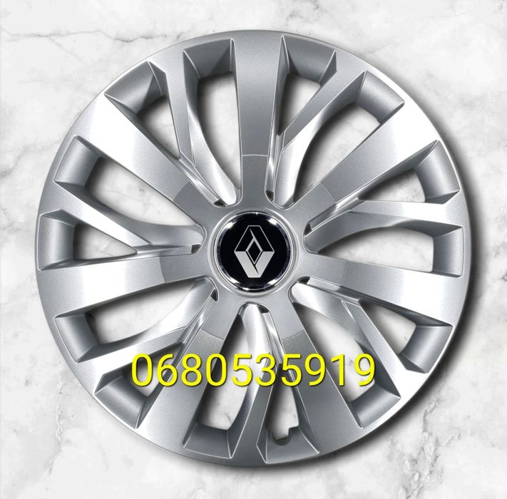 Ковпаки Renault R15 Logan Megane Laguna Scenic Clio Колпаки Рено