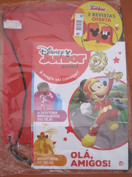 revistas da Disney + mochila grátis