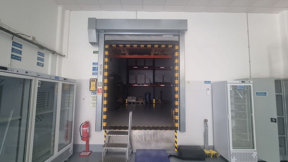 Porta Rápida Blindada e Anti-Fogo