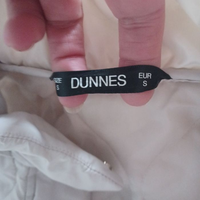 Bezrękawnik DUNNES długi z kapturem i kieszeniam jak nowyi S/ M