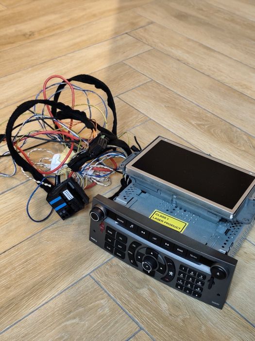 Магнітола,екран,оптична проводка RT3-N3-10. Peugeot/Citroen