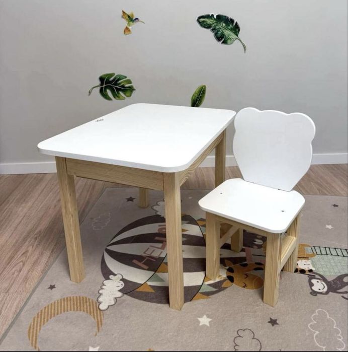 Детский стол и стул
