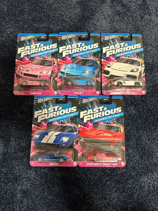 新品未開封　Hot Wheels FAST&FURIOUS 4台セット hot wheels fast furious set - zabawki dla dzieci | OLX Dla