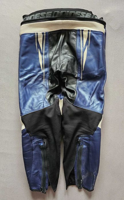 Dainese Yamaha Speedblock R1 kombinezon skórzany niebieski rozm