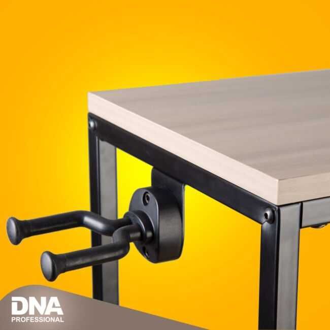 DNA GBOX statyw gitarowy - stojak na 5 gitar - stacjonarny regał na gitary - półka na akcesoria G-box