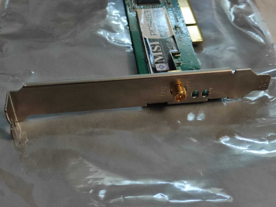 Placa de Rede Wireless PCI MSI PC54G3 54Mbps