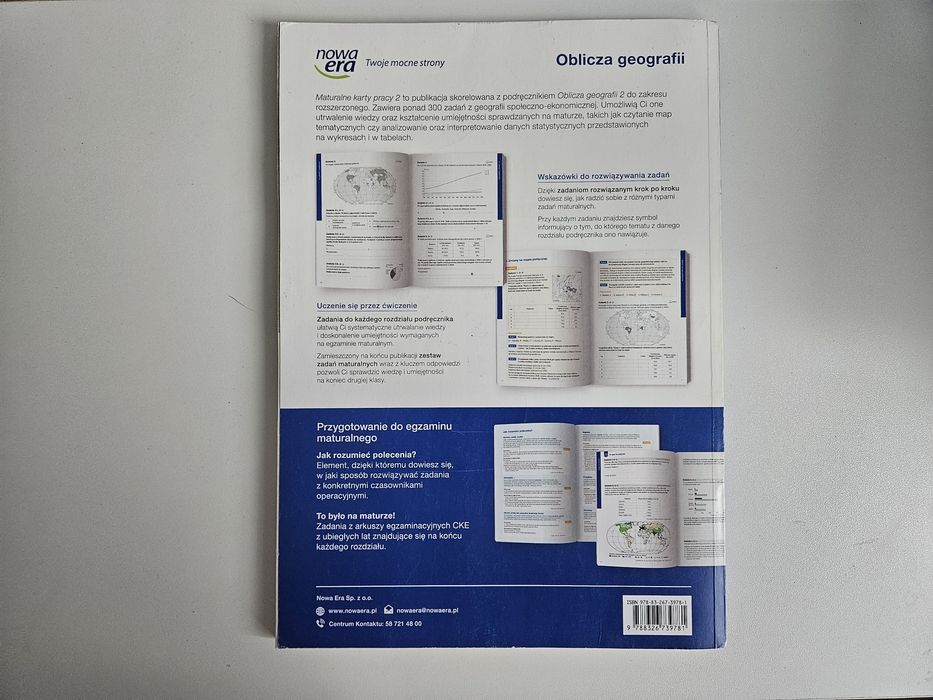 Oblicza geografii maturalne karty pracy 2 nowa era