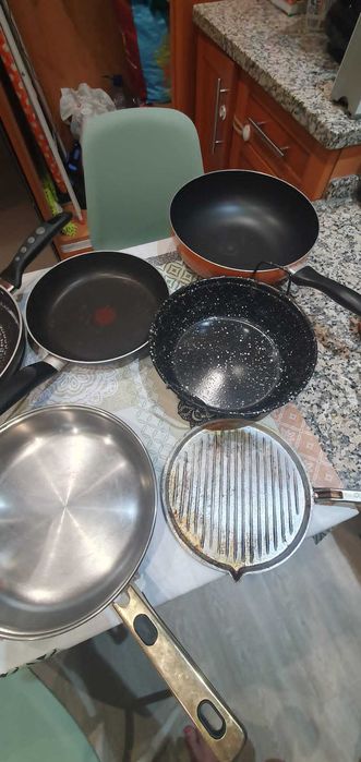 7 frigideiras impecaveis