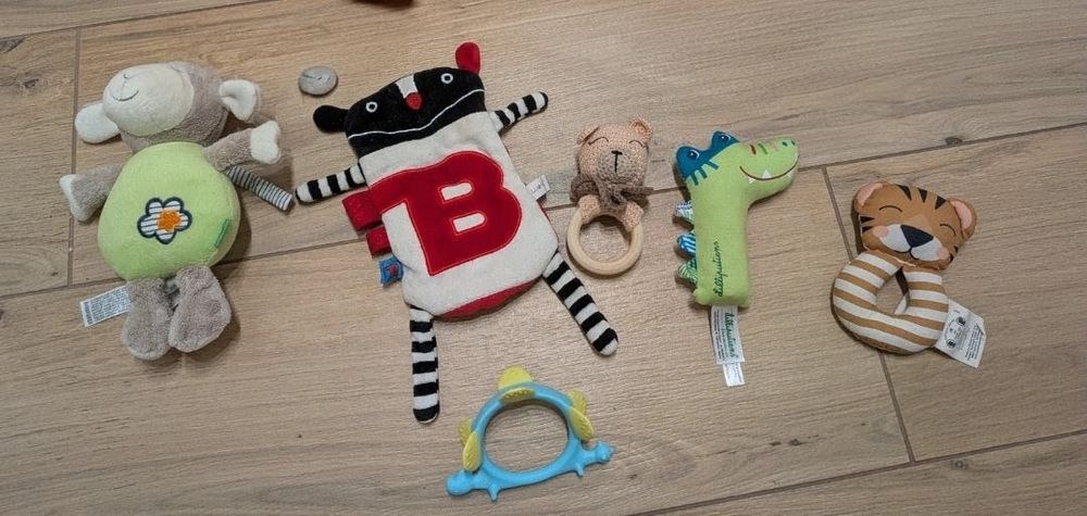 Zabawki edukacyjne 6 szt sensoryczne dla niemowlak gryzak