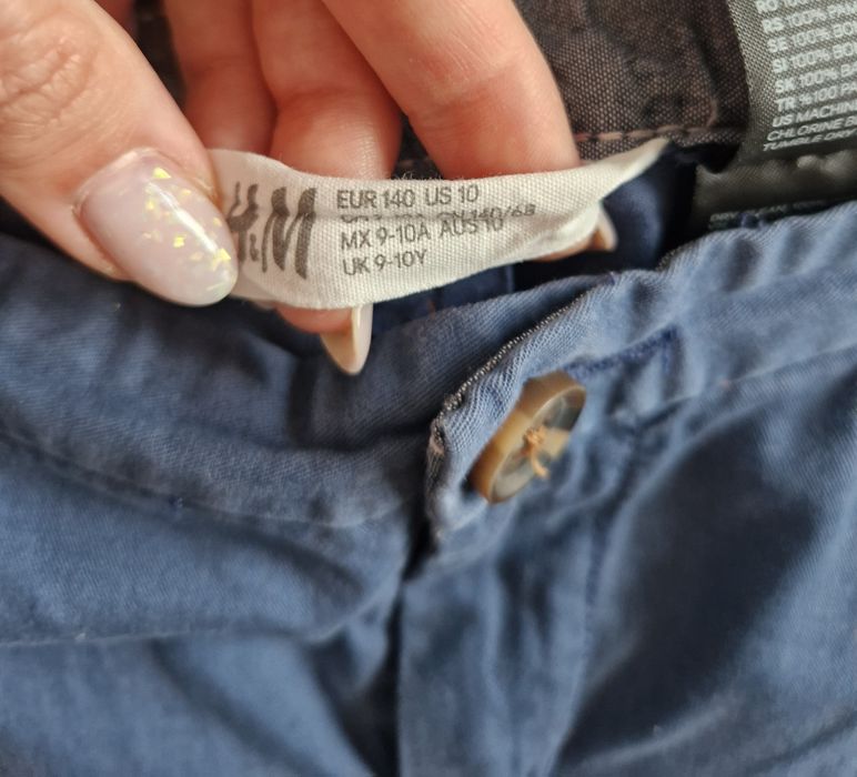 Komplet polo i szorty H&M r. 140